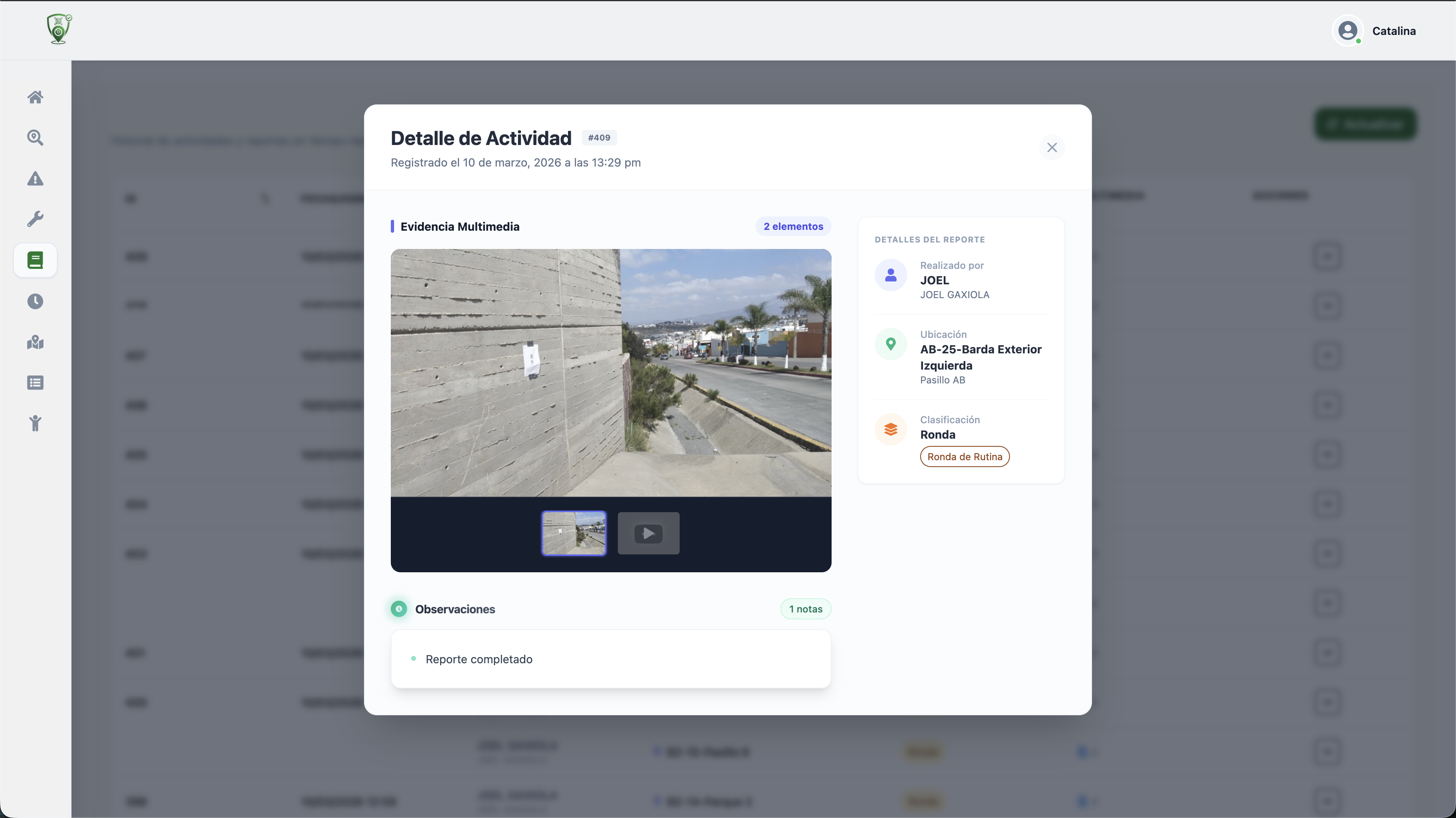 Detalle de Movimiento